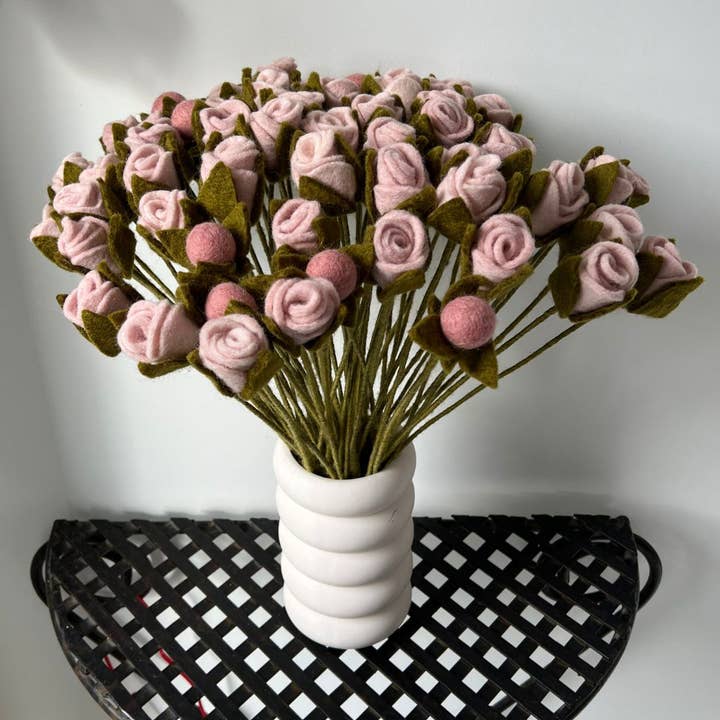 New Heidi - Wholesale Artificial Flowers - Set of 6 rose branches - New Heidi3