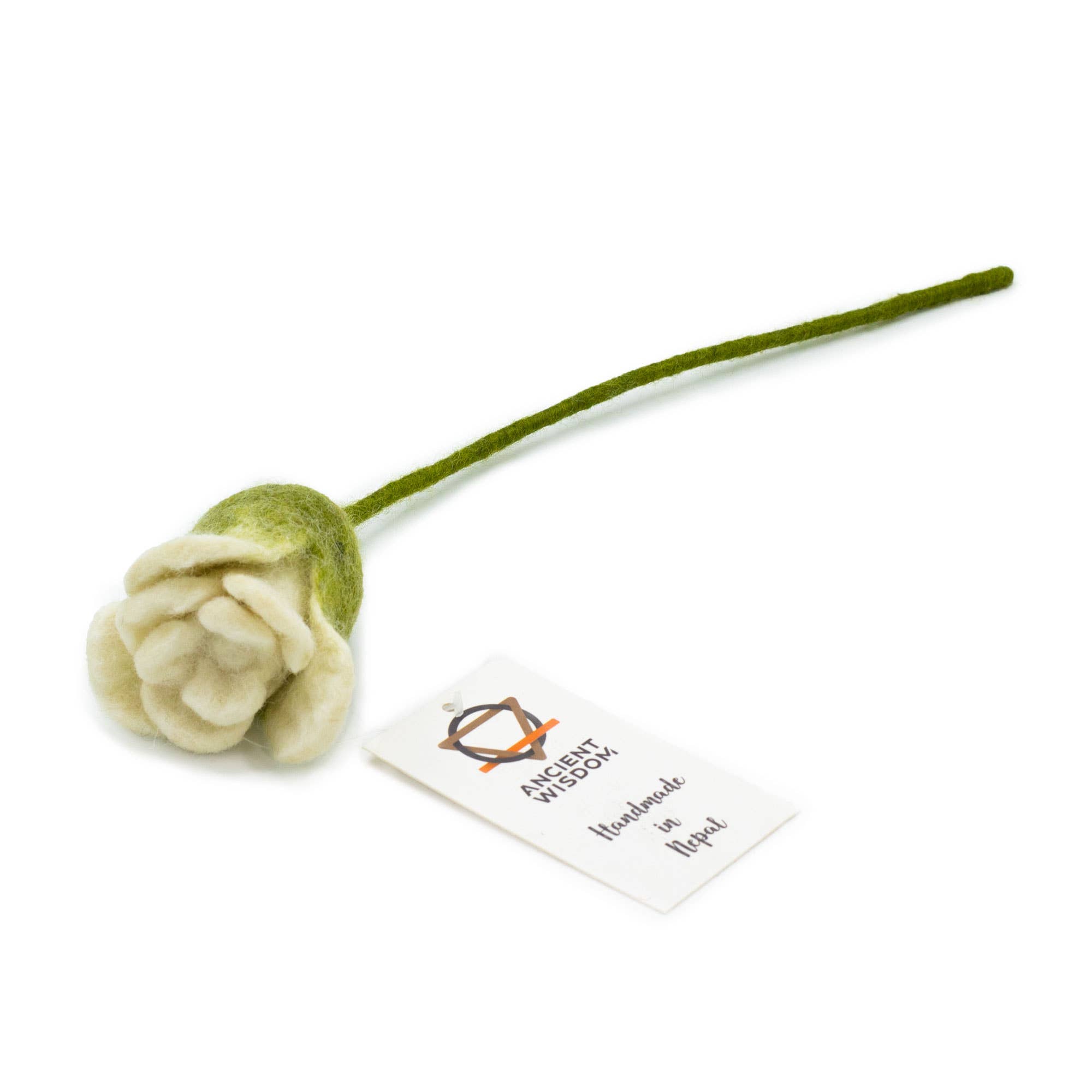 AW Artisan - Venta al por mayor Flores artificiales - Flores de Fieltro - Rosas (colores surtidos)6