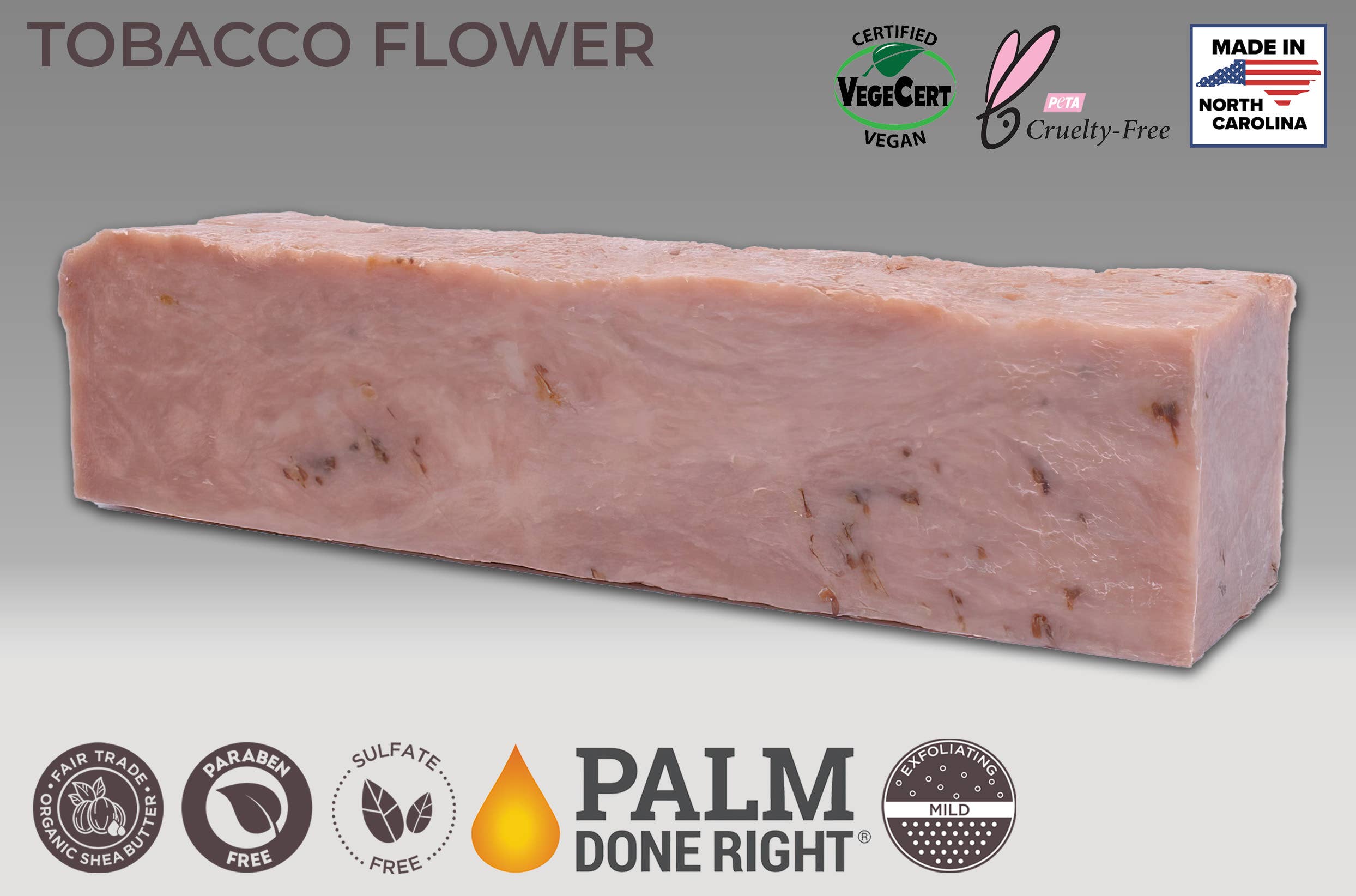 Adams Handmade Soap - Wholesale Bar Soap - Tobacco Flower Soap1