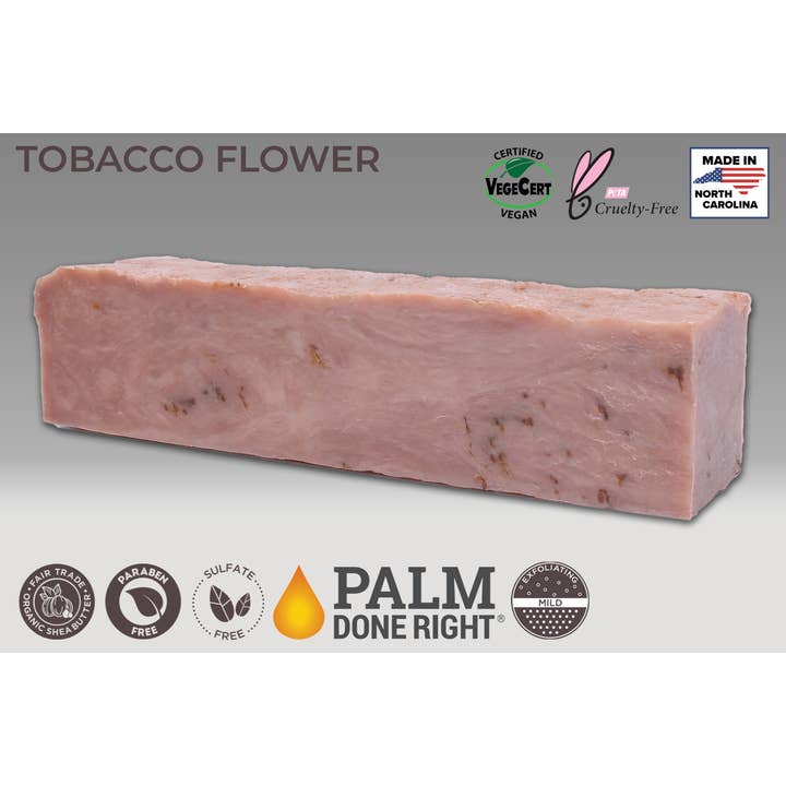 Adams Handmade Soap - Wholesale Bar Soap - Tobacco Flower Soap1