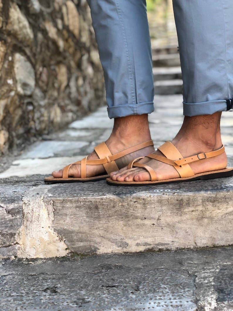 Christina Christi - Wholesale Sandals - Men's - Slingback Sandals, Mens Leather Sandals, Greek Sandals7