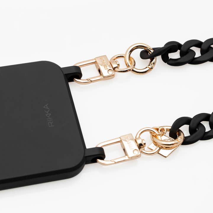 RIKKA - Wholesale Phonecase strap - Pop Wrist Strap: Onyx Obsession2