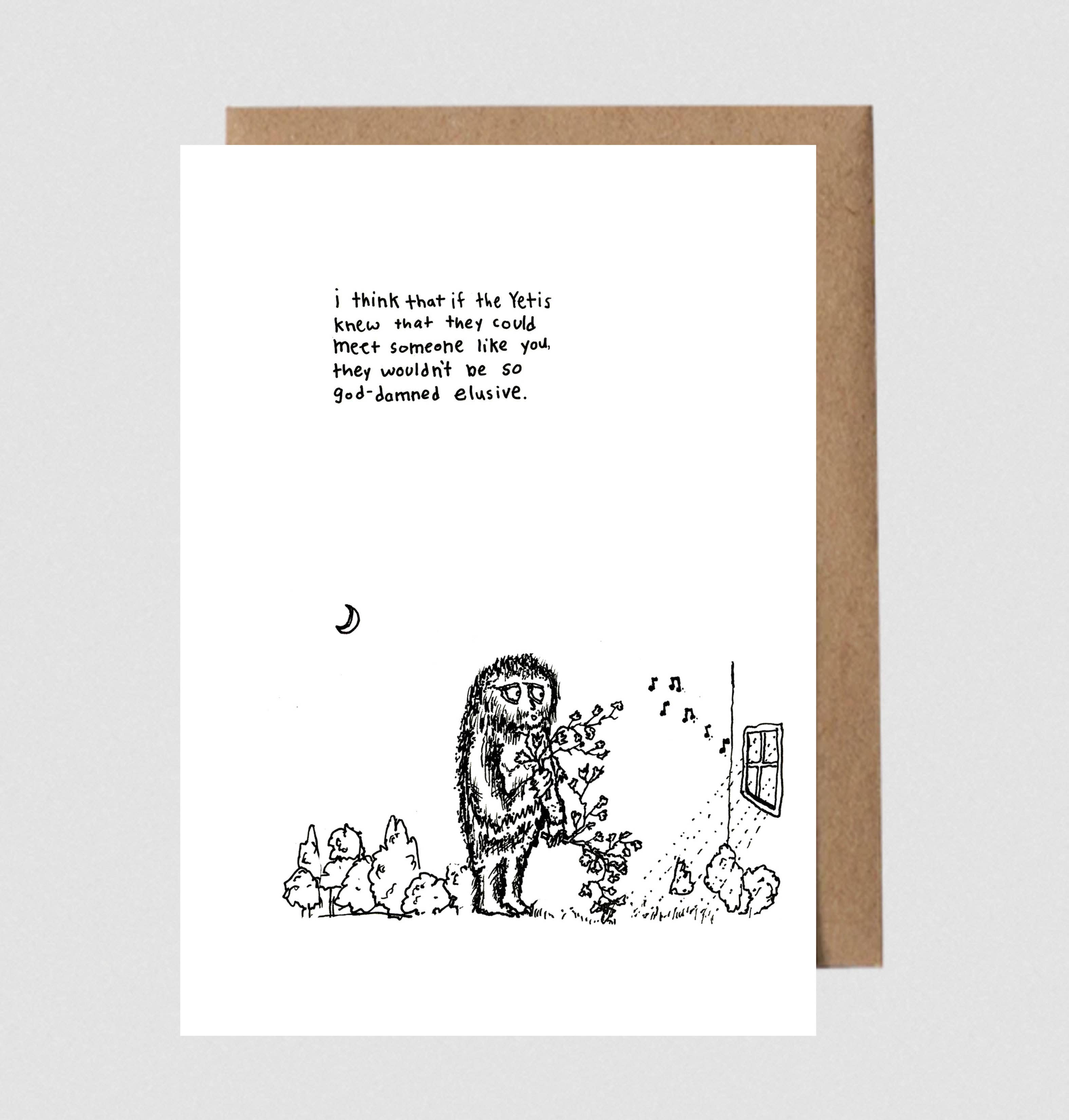 The Art of Seth – Großhandel Grußkarten für den Alltag – Yetis - Grußkarte0
