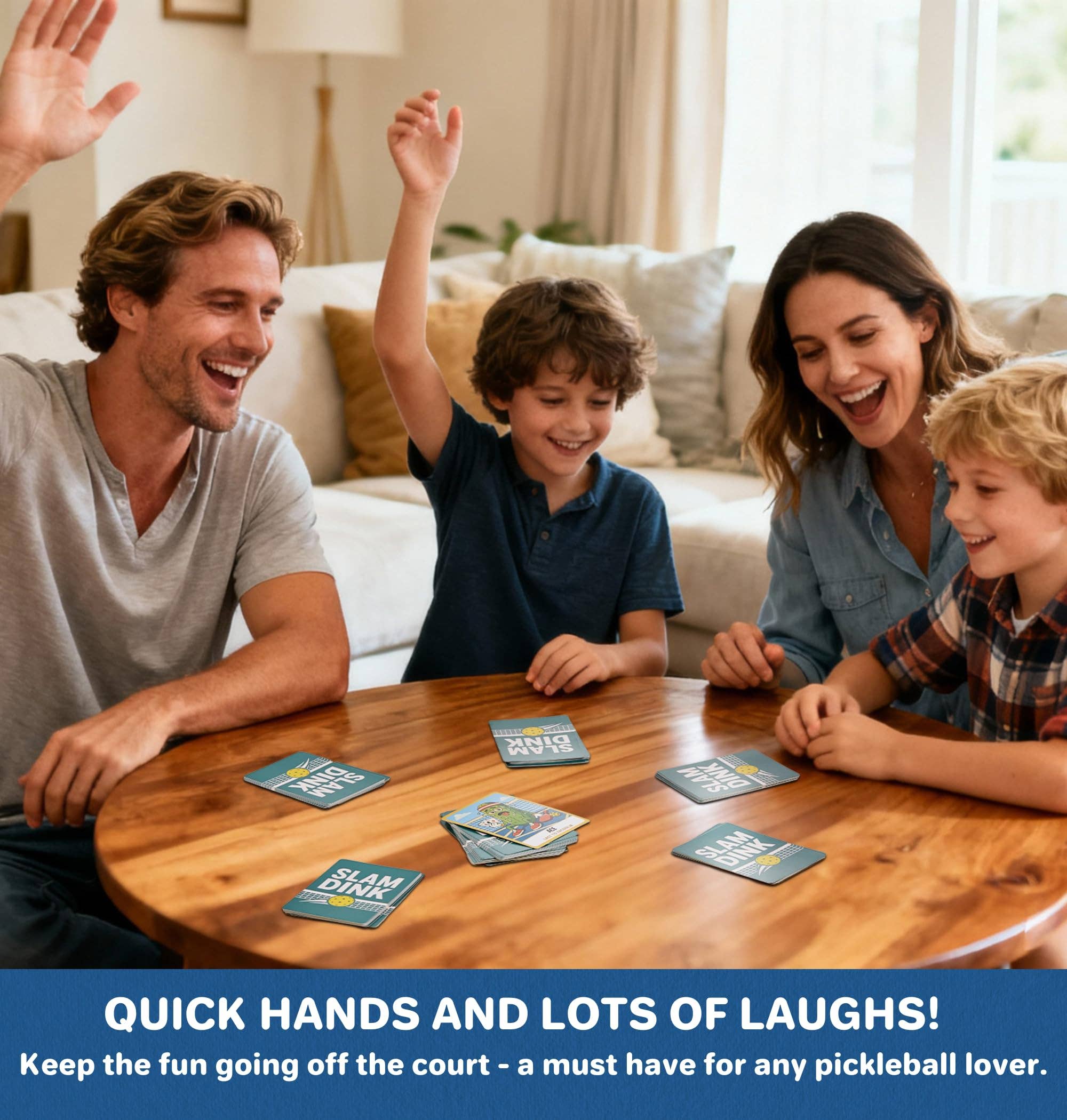 Clever Noodle - Wholesale Card Game - Slam Dink Pickleball Card Game7