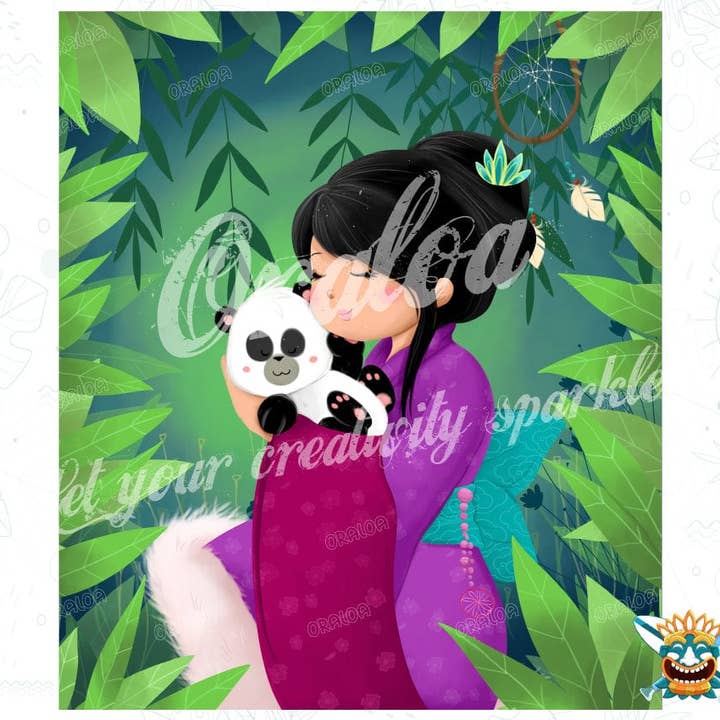 Totem Panda for wholesale by Oraloa