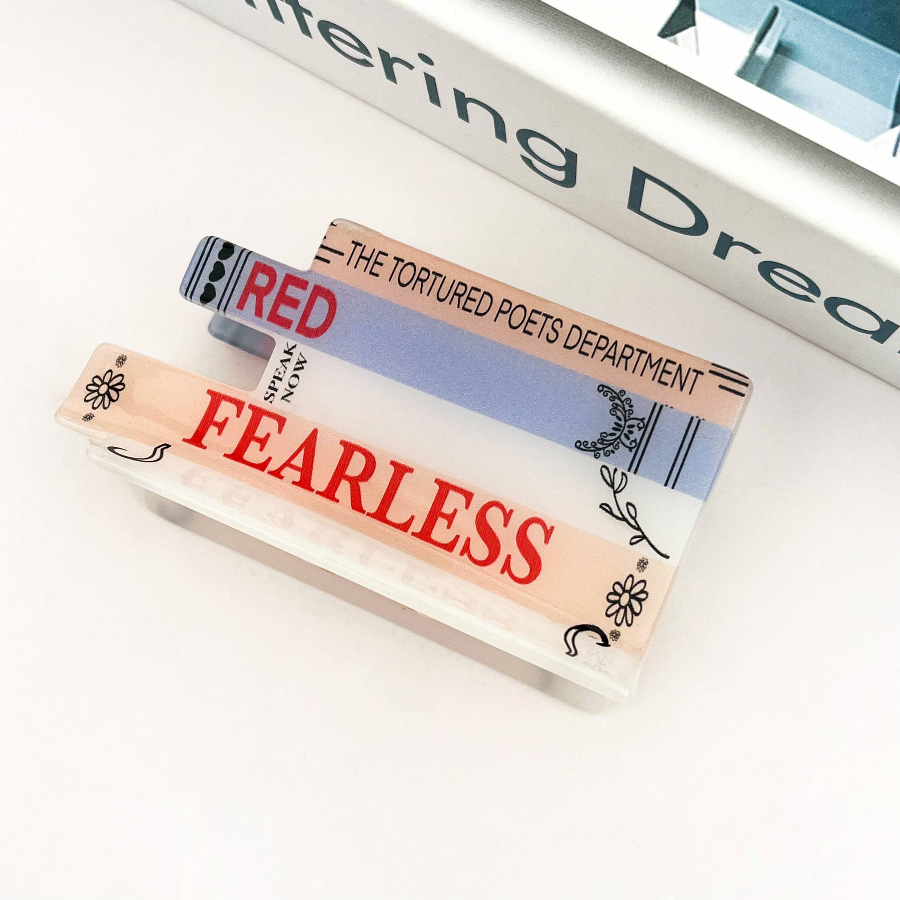 SoapElenGlen – Großhandel Haarclip – Damen – Buch- und Mikrofon-Haarspangen, niedliche neuartige Haarklauenklammer0