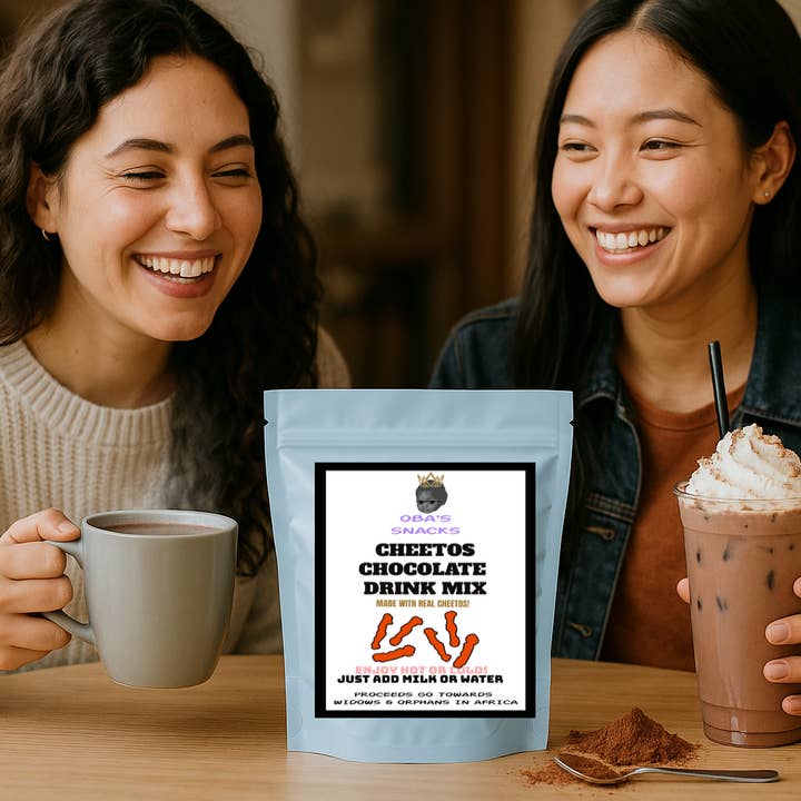 VEGAN Cheetos Chocolate Drink Mix (Hot or Cold) for wholesale by Maqoba