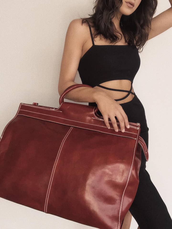 Cornelia Medium Carry On pour la vente par Charlie Leather