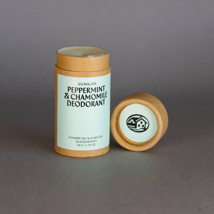 SILMACHY cosmetics - Wholesale Deodorant - Unisex - Natural Peppermint & Chamomile Deodorant Stick aluminum-free