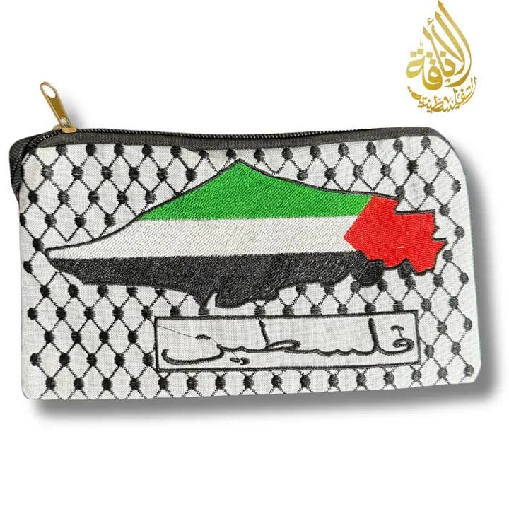 Palestinian Elegance - Wholesale Pencil Case/Pouch - Palestine Tatreez Pencil Case