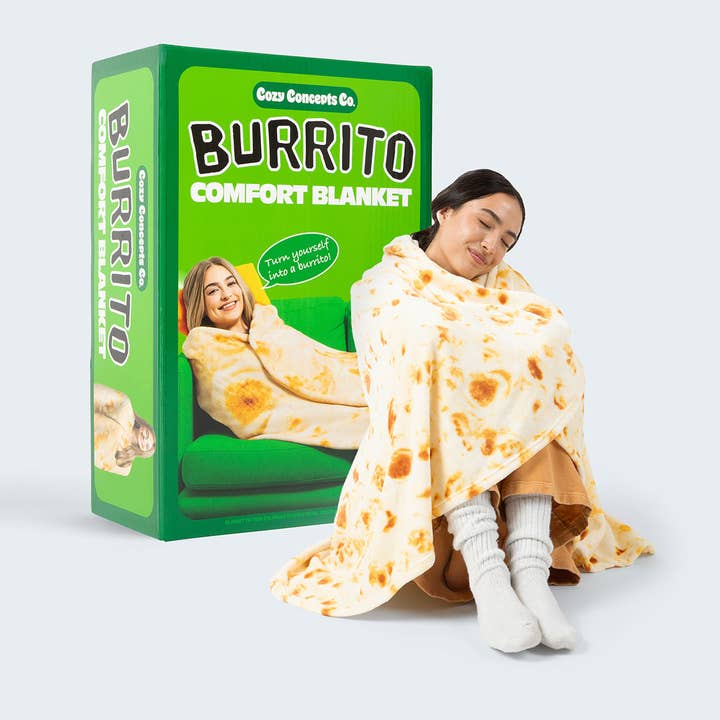 What Do You Meme - Wholesale Throw Blanket - Cozy Concepts Co. Burrito Comfort Blanket 65"