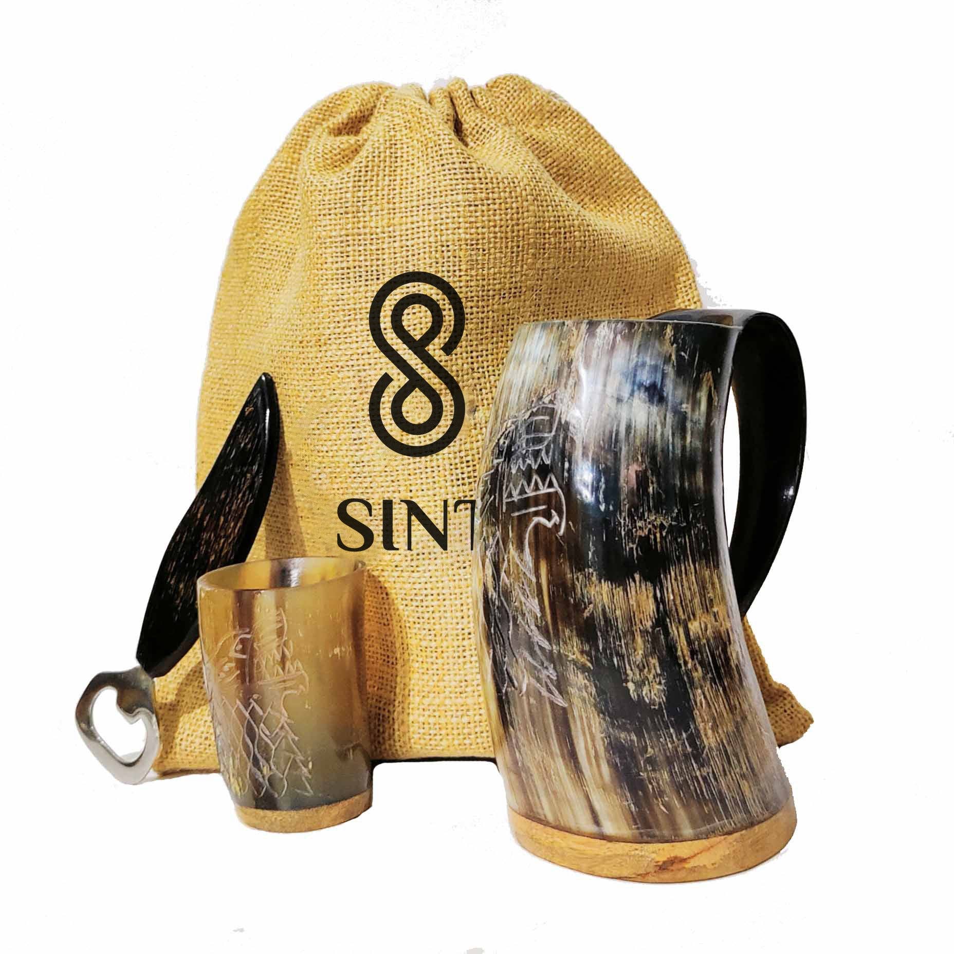 SINT - Wholesale Drinking Glass/Cup - Viking Drinking Horn Mug7