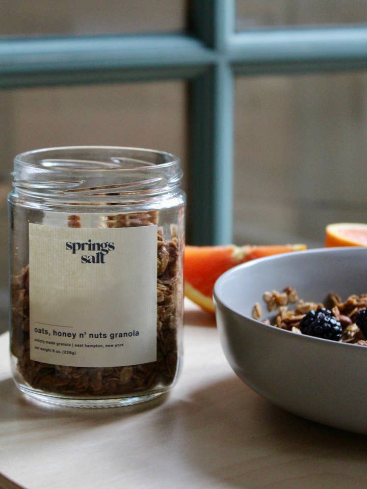 Springs Salt Granola - 8 oz. Jar for wholesale by Springs Salt