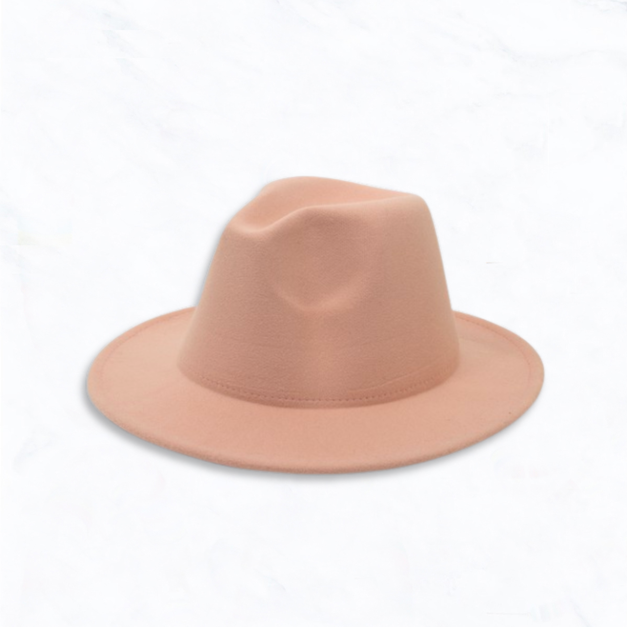 Suzie Q USA - Wholesale Fedora - Unisex - Flat Edge Felt Fedora Hat21