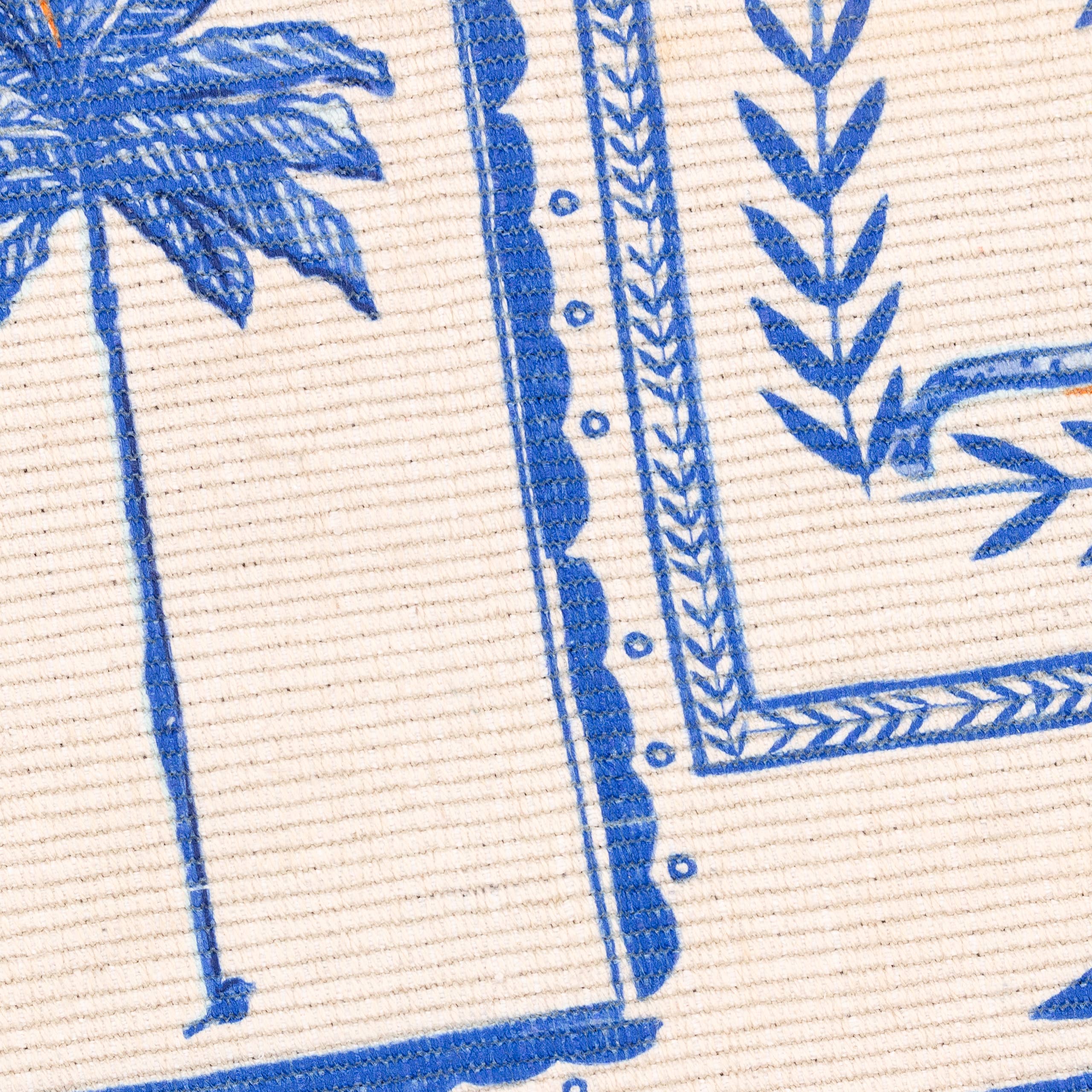 Frieze Indoor/Outdoor Washable Rug Blue for wholesale on Faire2