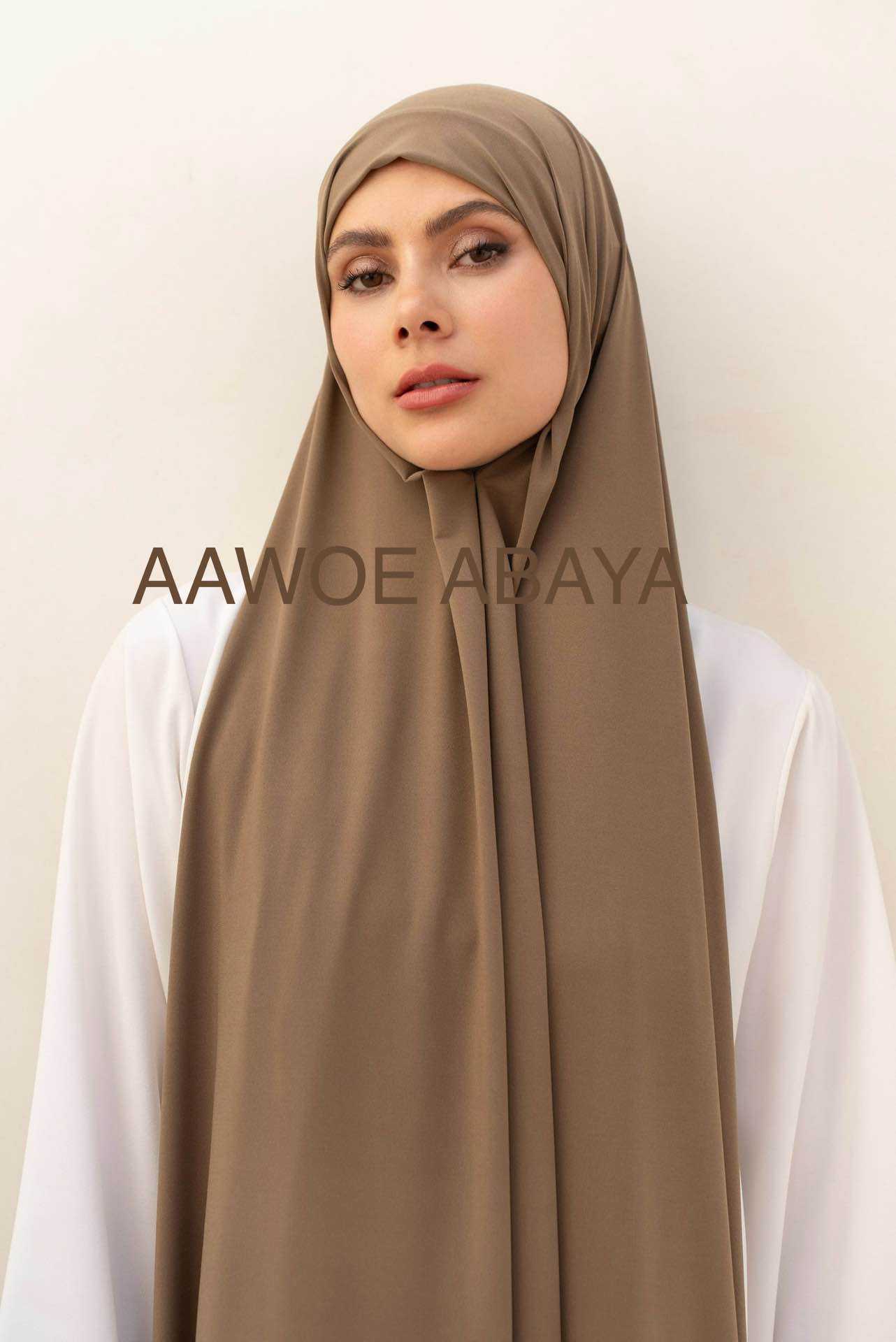 Aawoe Abaya - Wholesale Hijab - Women's - Elegant Long-Sleeve Shawl - 2484-HIJ31