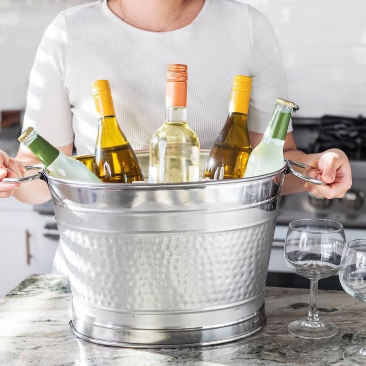 Sol Living - Wholesale Bar Tool - Insulated Beverage Tub for Parties Ice Bucket - 4.9 Gallons1