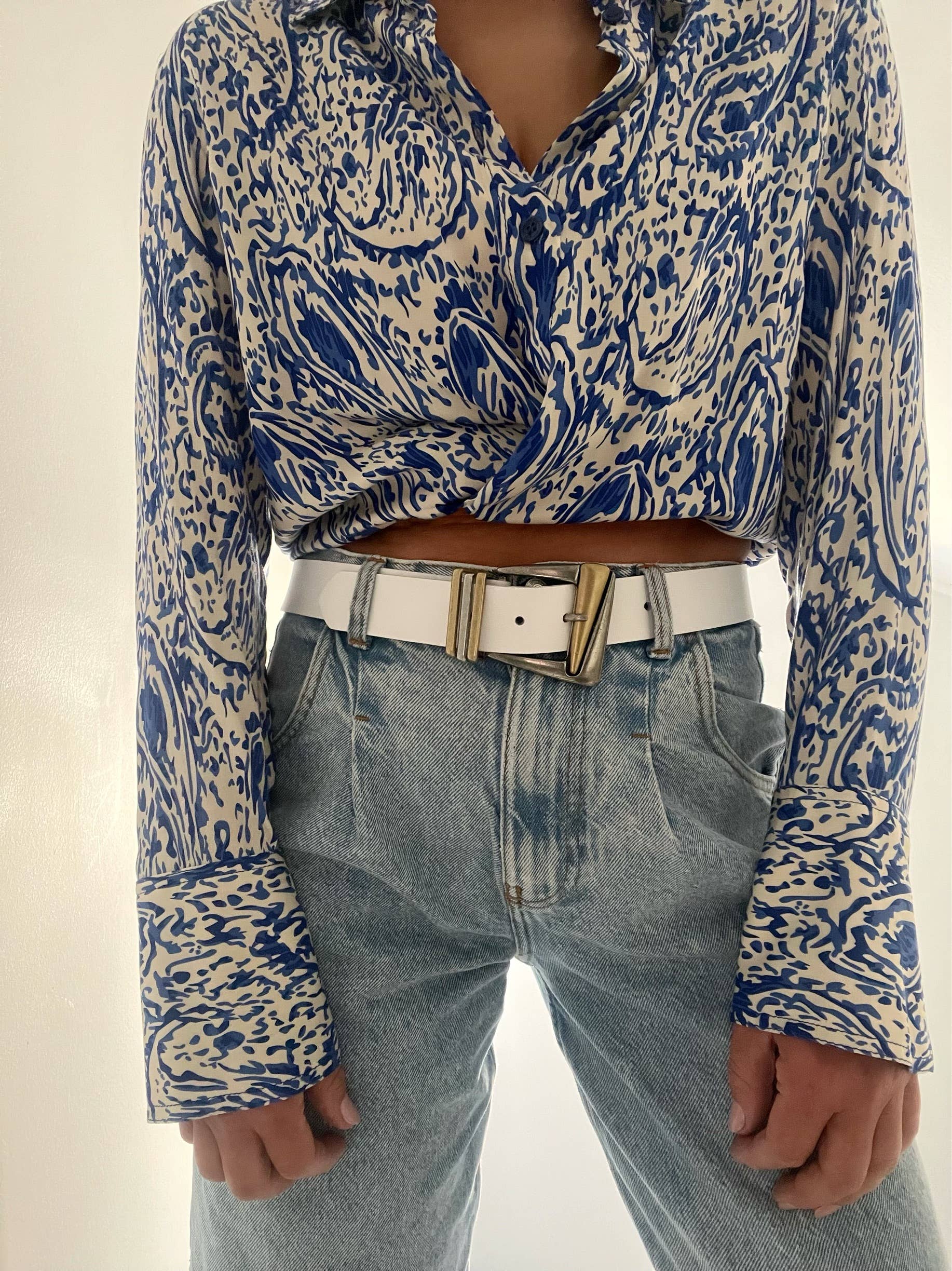 Christina Christi - Vendita all'ingrosso Cintura - Donna - Cintura in vera pelle da donna, Fibbie in pelle, Cintura fatta a mano3