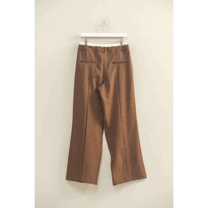 HYFVE - Wholesale Pants - Women's - High-Waist Trousers With Pleat Detailing11