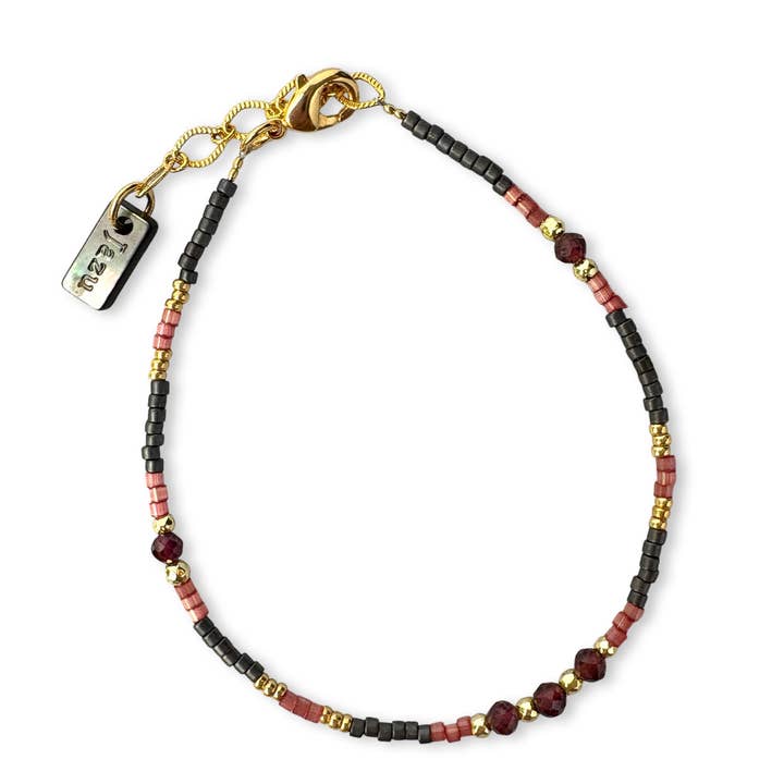 Jazu Jewellery – Pulseira de missangas por atacado – Pulseira com miçangas e pedras semipreciosas16