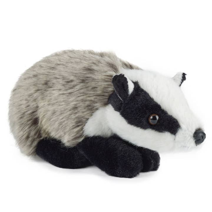 Keycraft - Wholesale Stuffed/Plush Toy - Kids & Baby - Living Nature Badger Medium Plush Stuffed Animal Toy
