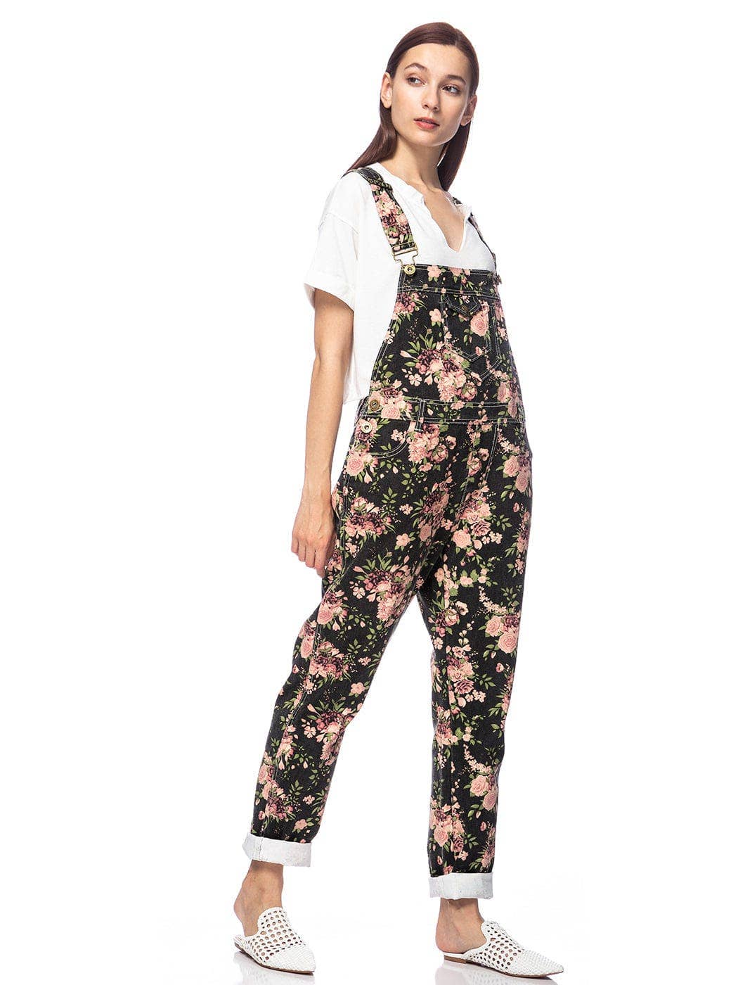 Anna Kaci Wholesale - Wholesale Overalls - Women's - Vintage Straight-Leg Overalls25