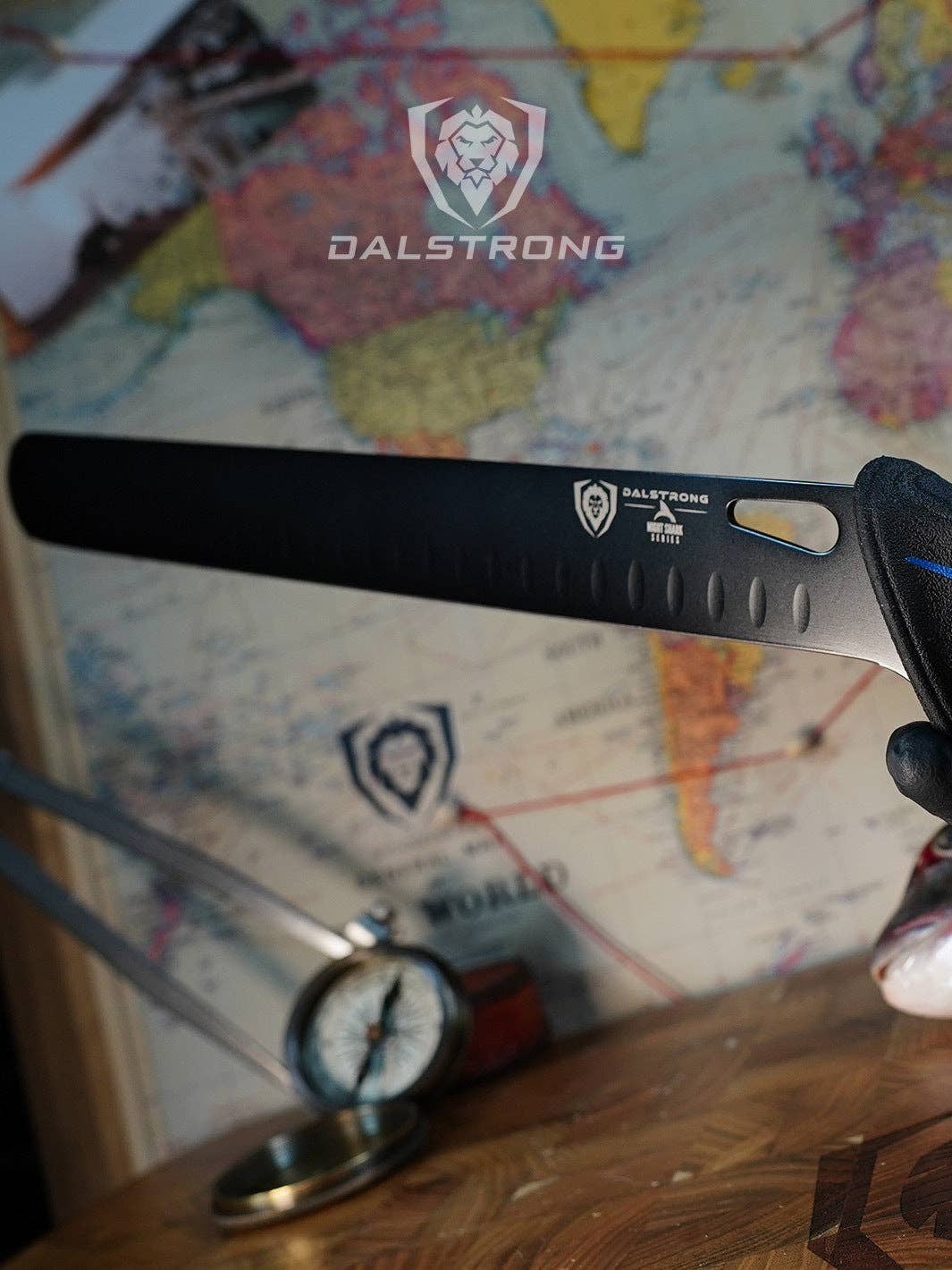 Dalstrong - Wholesale Kitchen/Utility Knife - Slicing Knife 12" | Night Shark Series | Dalstrong ©4