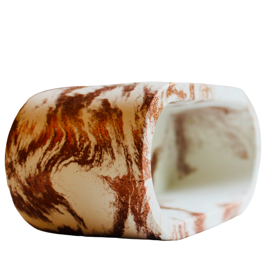 Verthandi Botanical - Wholesale Plant Pot - CONCRETE OVAL PLANTER2