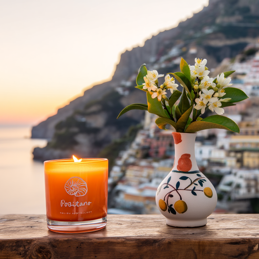 Malibu Apothecary - Wholesale Jar/Filled Candle - POSITANO • neroli & orange blossom3