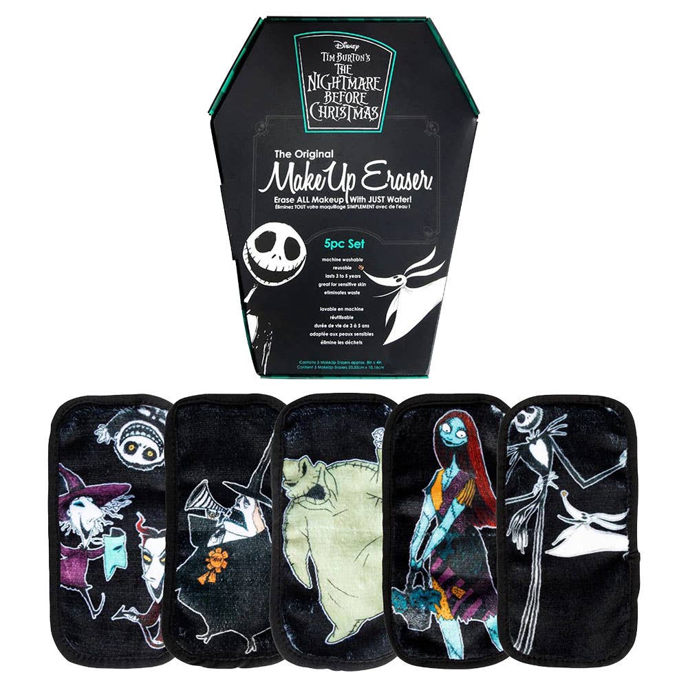 The Original MakeUp Eraser – wholesale Sminkborttagning – Nightmare Before Christmas 5-pack mini sminkborttagningsdukar © Disney | REA2