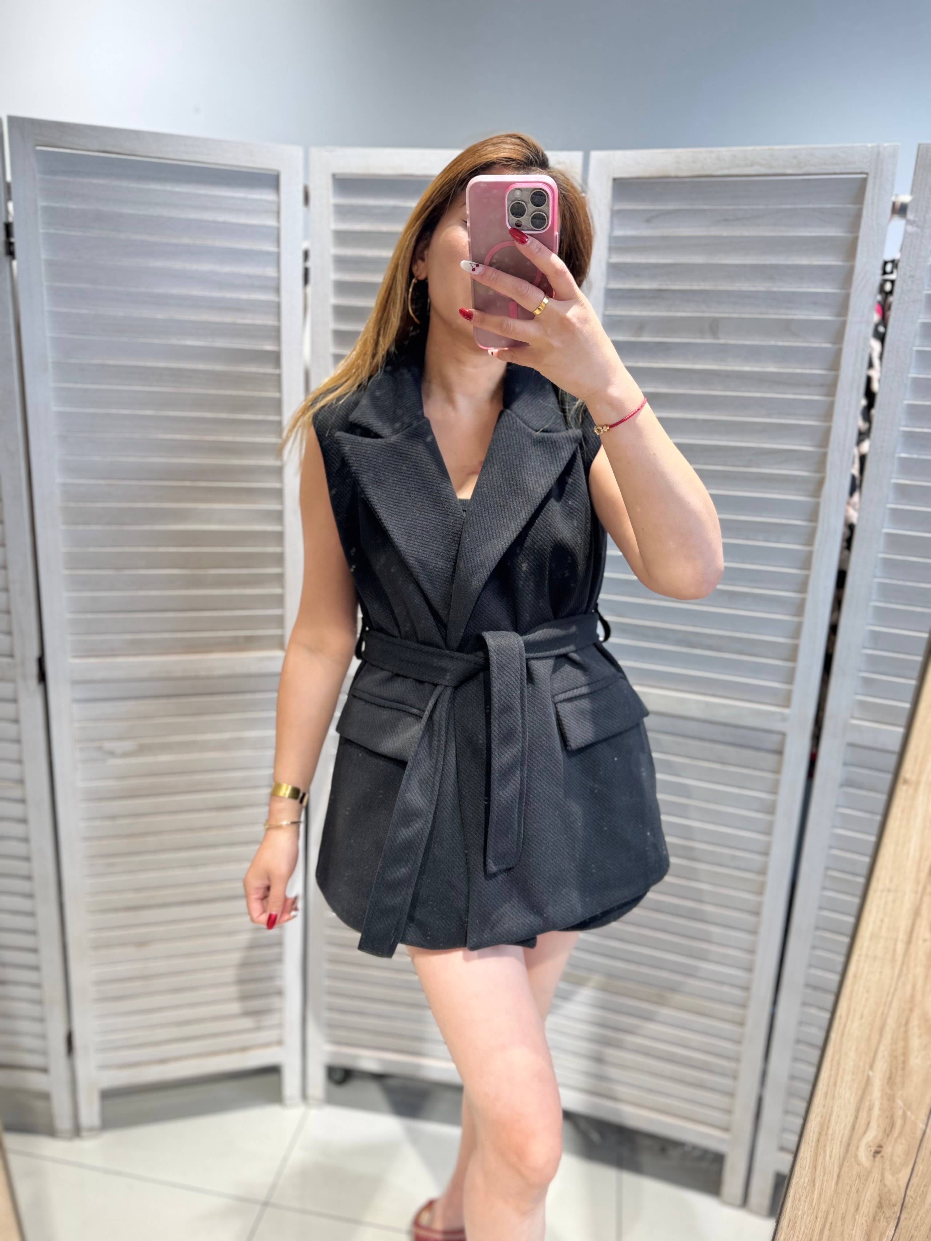 VICTORIA&ISAAC - Venta al por mayor Pantalones cortos - Mujer - Pantalones Cortos Mujer Elegantes - 1336negro1