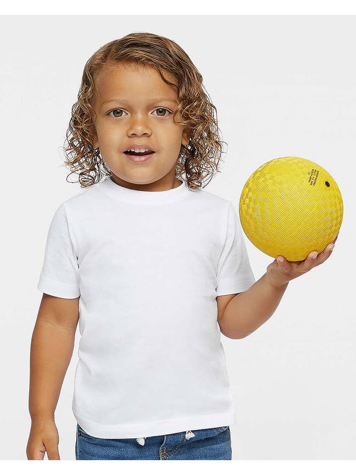 Total Apparel - Wholesale T-Shirt - Kids - Rabbit Skins Toddler Fine Jersey Blank T-Shirt 2T-7 | 332183