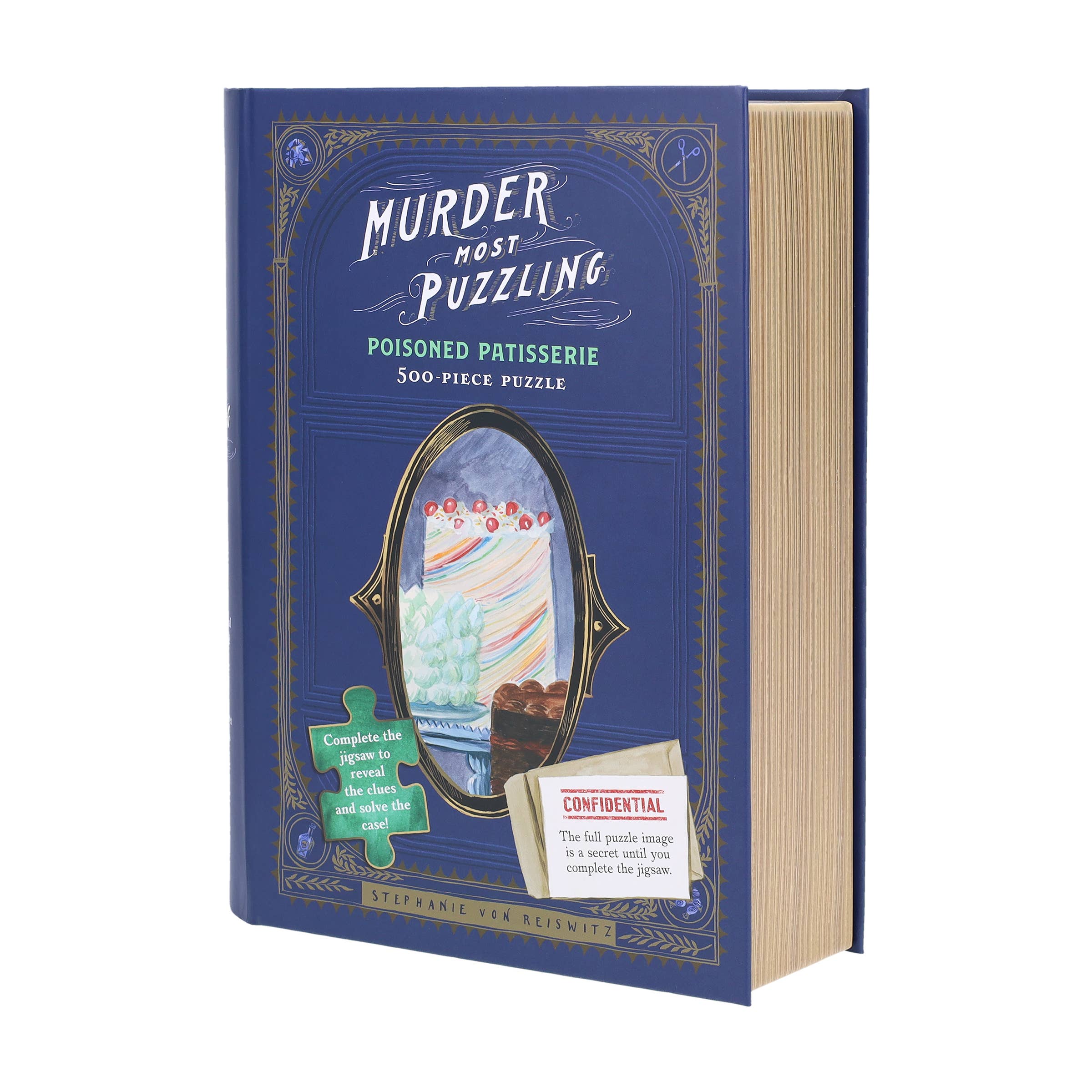 Chronicle Books - Wholesale Puzzle - Adult - Murder Most Puzzling: Poisoned Patisserie 500-Piece Puzzle2