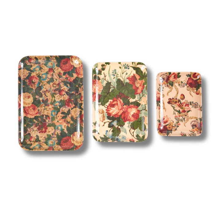 Siren Song - Wholesale Serving Tray - English Garden Trays Set of Three
