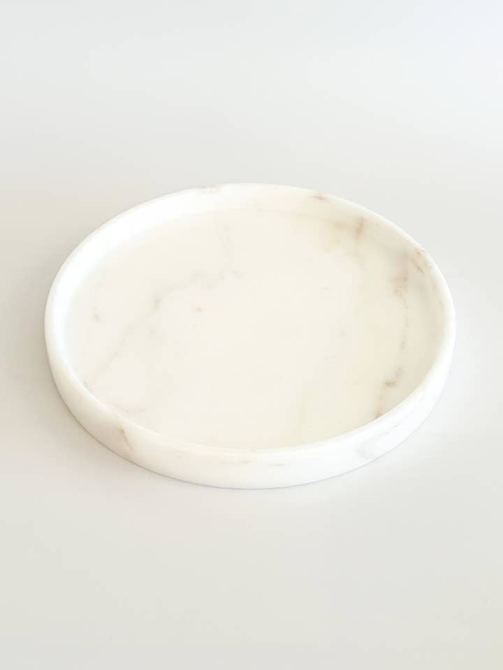 Vassoio in marmo bianco per la vendita all'ingrosso da parte di Urban Society Studio