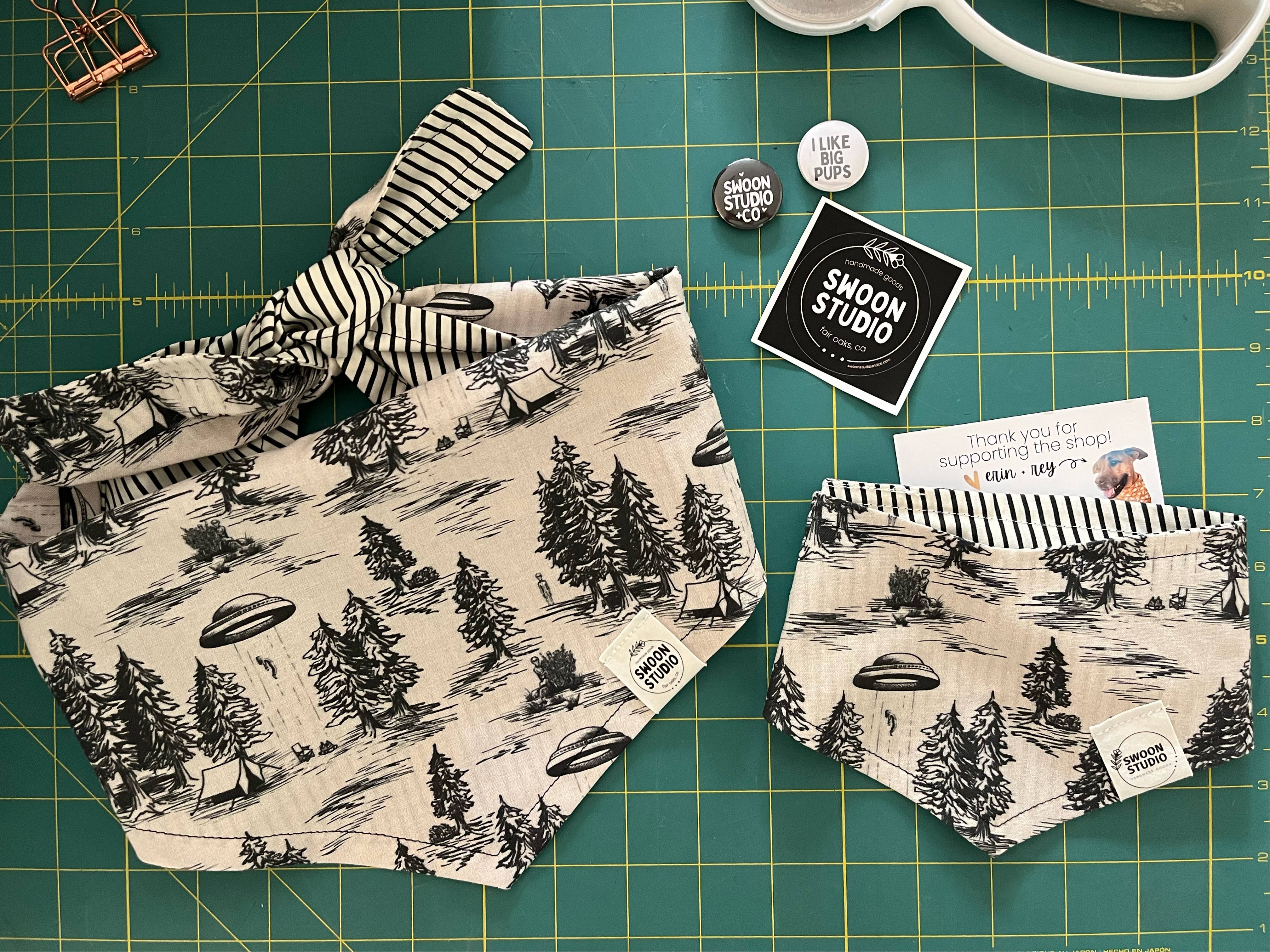 Swoon Studio + Co - Wholesale Pet Bandana - Dog - Alien Abduction Pet Bandana4