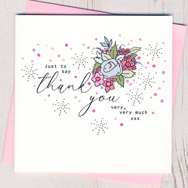 Thank You Card for wholesale by Eggbert & Daisy