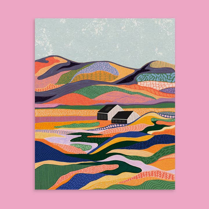 Open Country Studio Art Print for wholesale by Scandinative