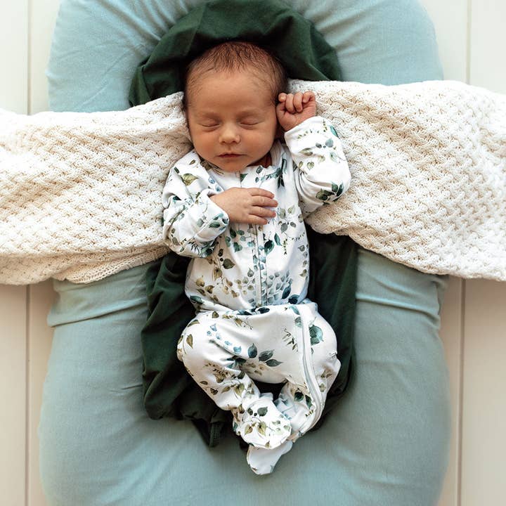 Snuggle Hunny - Wholesale Sleepsuit - Baby - Eden Organic Snuggle Sleepsuit Zip Footie