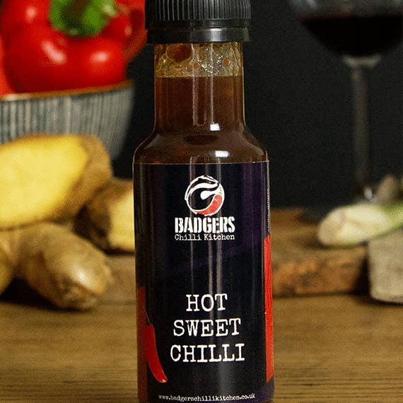 Badgers chilli kitchen – wholesale Stark sås – Hot Sweet Chili varm sås