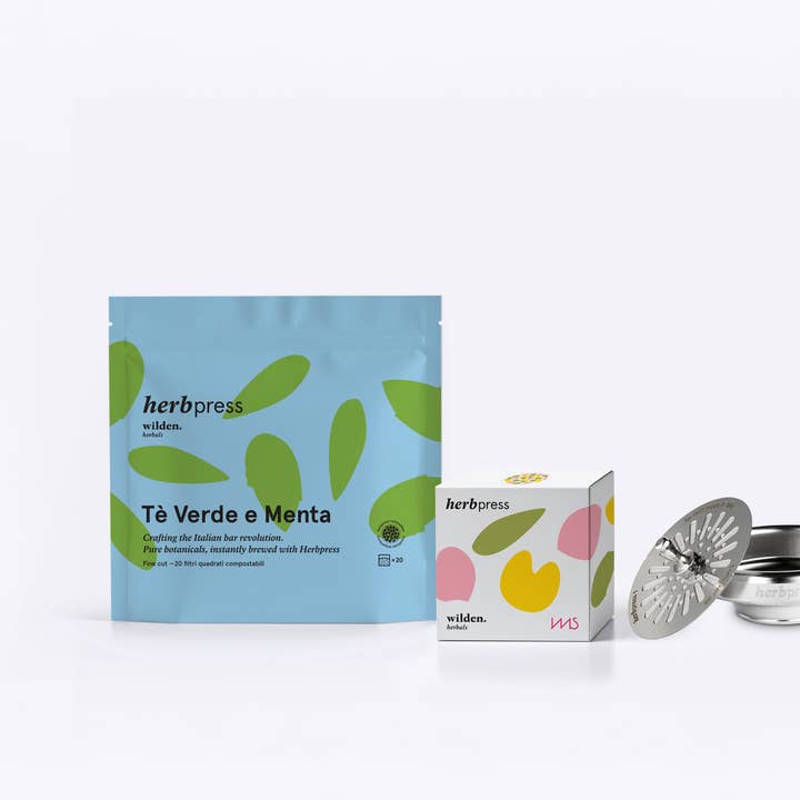 Herbpress: Green Tea & Mint for wholesale by Wilden.herbals