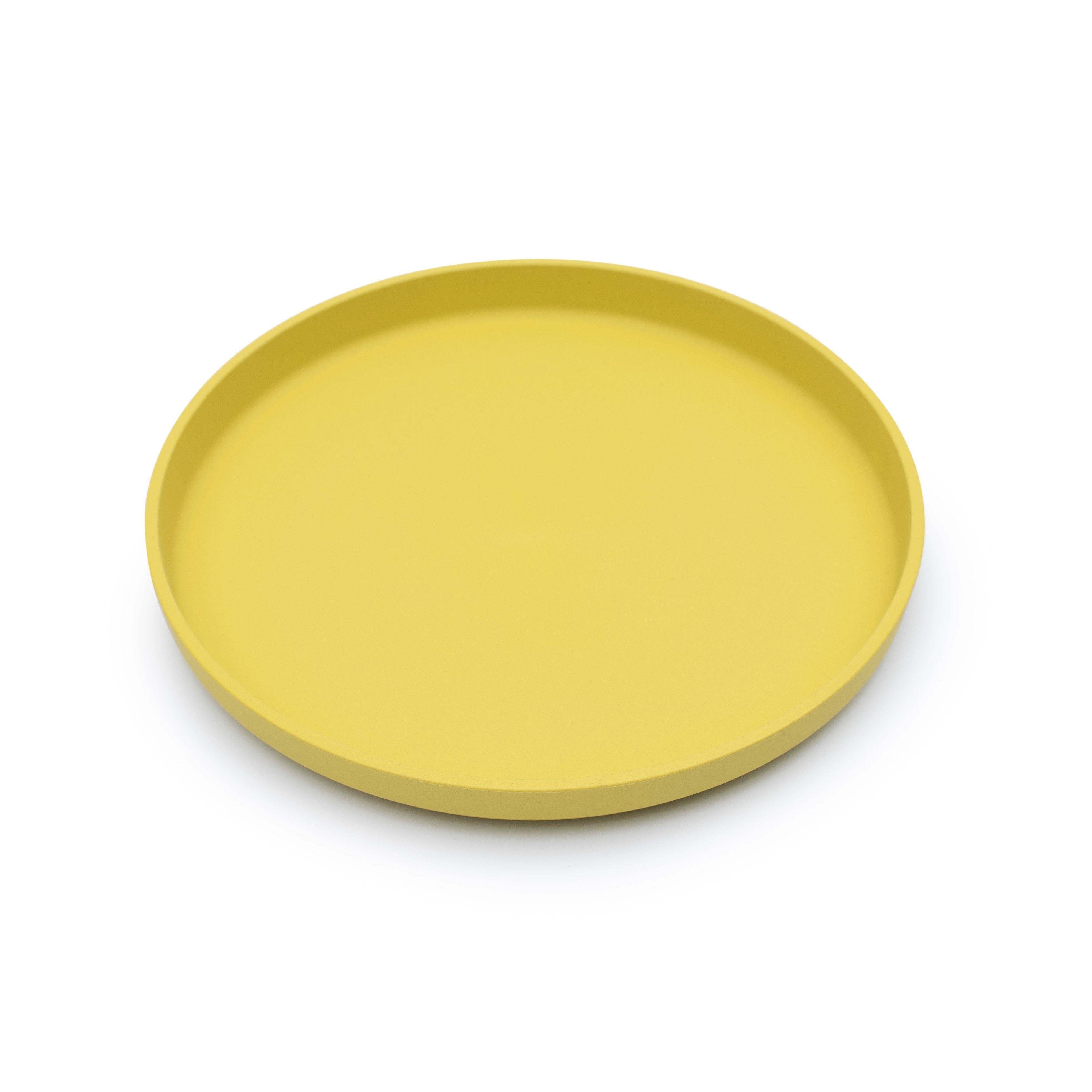 Bobo & Boo AUS - Wholesale Dinner plate – Kids & Baby - Bobo&Boo Plant-Based Plates (20cm) - Individual - Yellow