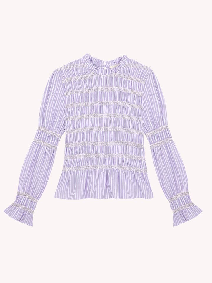 Rocío Lavender Blouse for wholesale by MindTraveler