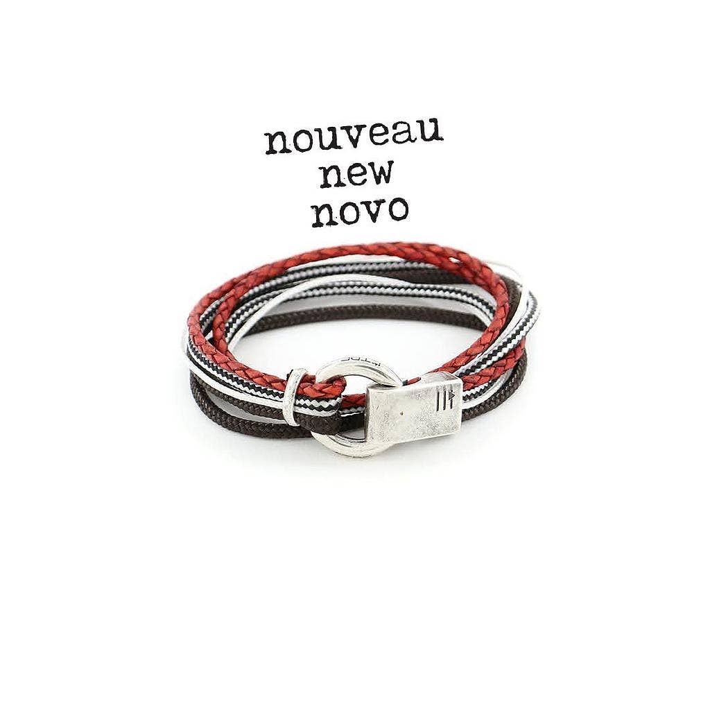 Être - Bracelets & Accessories - Wholesale Geweven/gevlochten armbanden - Armband voor heren | Ribeira Silver - D'east0