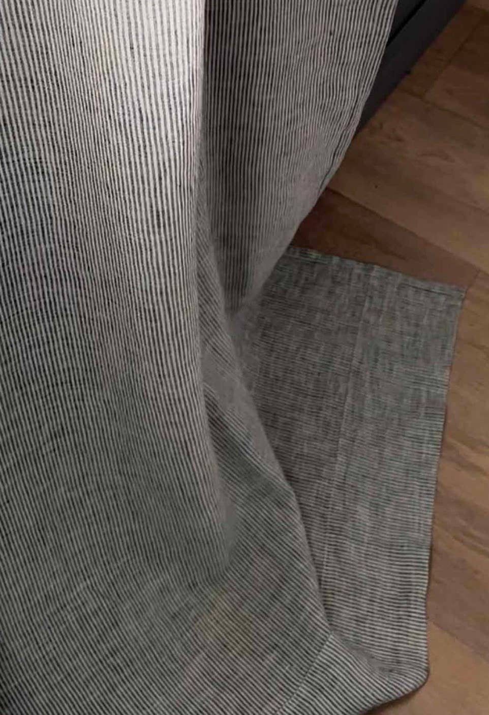 Gabrielle Paris - Vendita all'ingrosso Tende - Tenda in lino lavato a righe Milk2