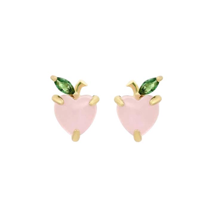 Peach perfection studs for wholesale by Rosies