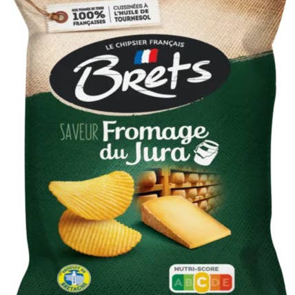 French Feast - Wholesale Chips - Brets Potato chips Jura cheese0