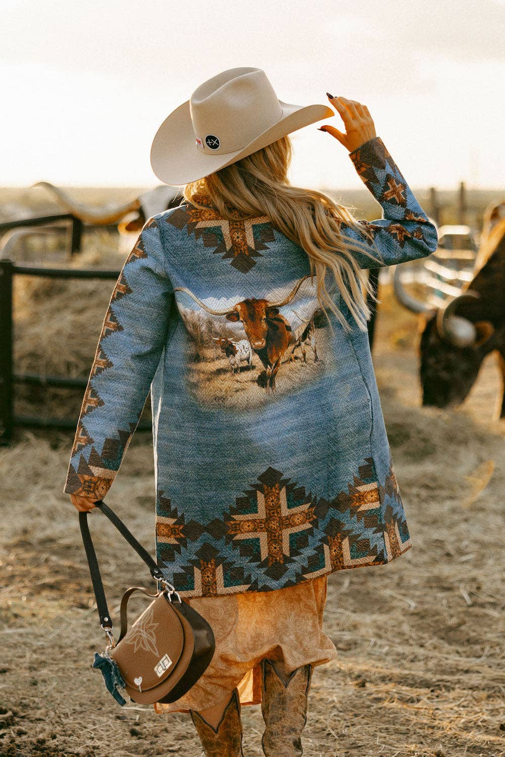 Lovlei - Vente Veste – femme - Veste - Né pour courir Texas Longhorn14