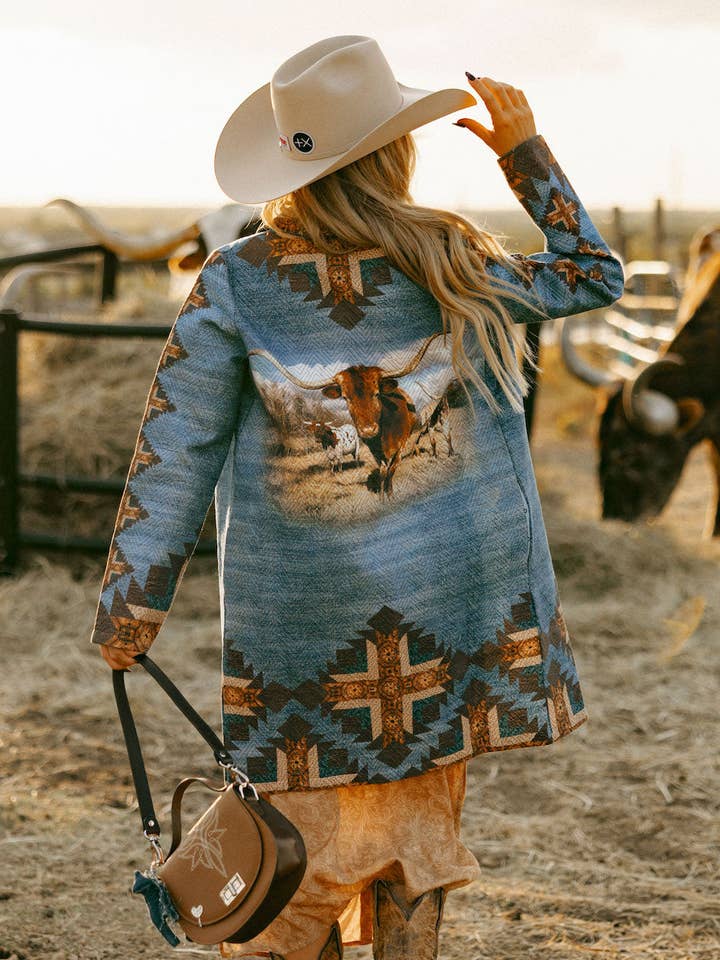 Lovlei - Wholesale Jacket - Women's - Jacket - Born To Run Texas Longhorn6