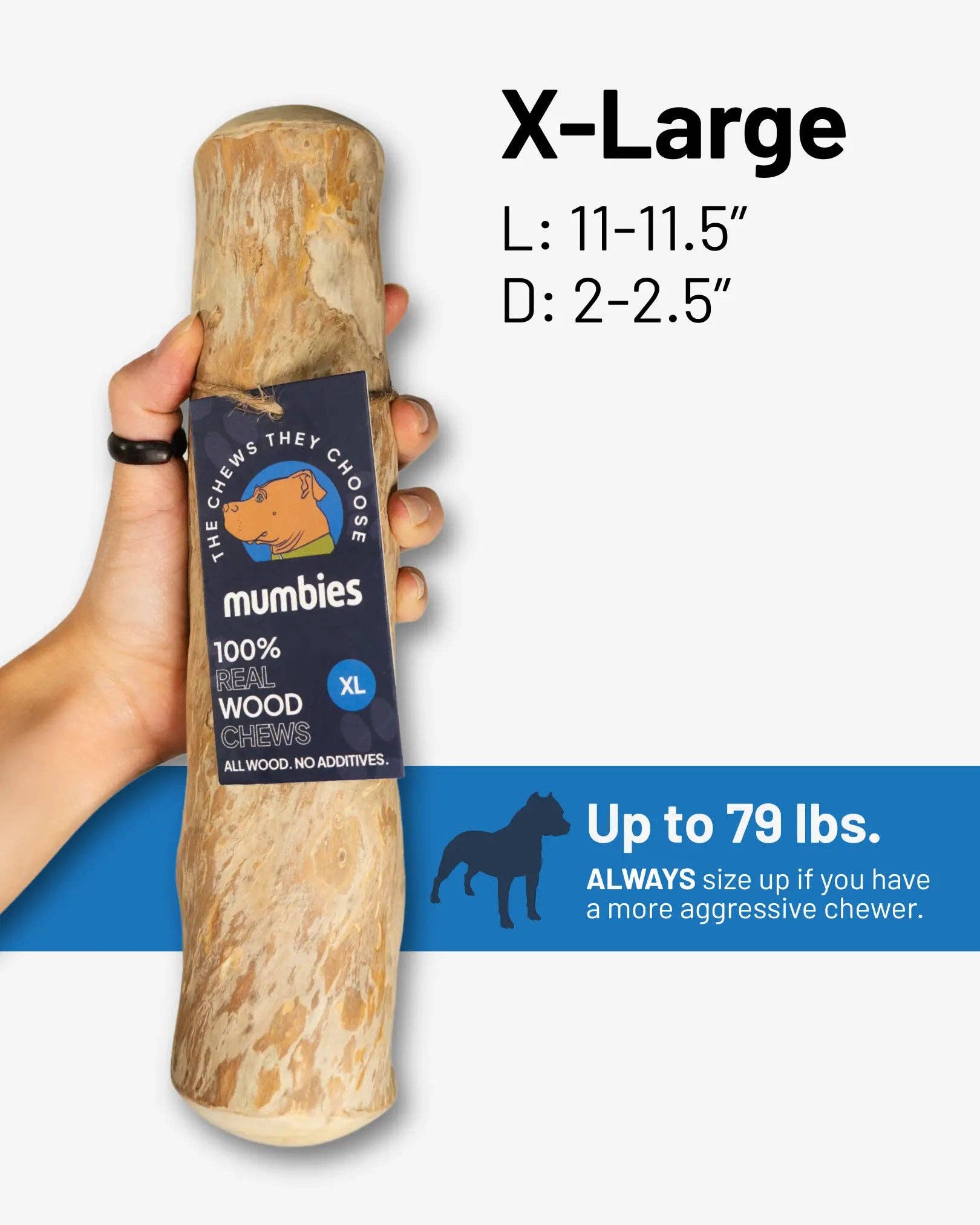 Mumbies - Wholesale Pet Chew Toy - Dog - Original Chew1